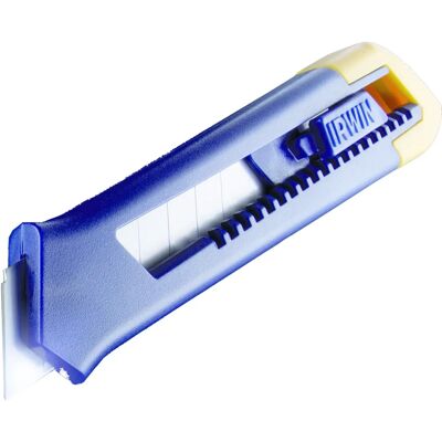 Faca de Utilidade Irwin - Lâmina destacável, Azul, Amarelo - Faca de Utilidade Faca de Utilidade Irwin - Lâmina destacável, Azul, Amarelo - Faca de Utilidade