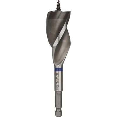 IRWIN IRW10507719 Blue Groove Wood Power Bit - Power Drill Bit IRWIN IRW10507719 Blue Groove Wood Power Bit - Power Drill Bit