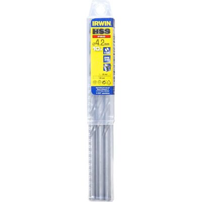 Irwin Lange Bohrer - für Metall - HSS PRO 4,2x80/120mm - Bohrer Irwin Lange Bohrer - für Metall - HSS PRO 4,2x80/120mm - Bohrer