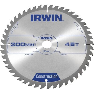 IRWIN 1897212 Durable 300mm Tungsten Carbide Saw Blade IRWIN 1897212 Durable 300mm Tungsten Carbide Saw Blade