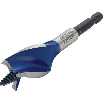 Irwin Blue Groove 6X Perceuse courte pour bois 22 x 100mm - Perceuse à bois - Publicité Irwin Blue Groove 6X Perceuse courte pour bois 22 x 100mm - Perceuse à bois - Publicité