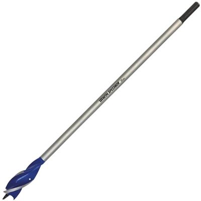 Irwin Blue Groove 6X Long Wood Bit - Drill Accessory Irwin Blue Groove 6X Long Wood Bit - Drill Accessory