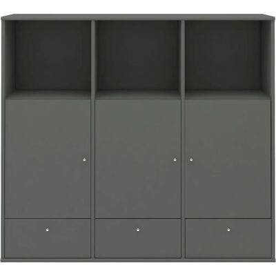 Hammel Furniture Mistral Hochkommode - 3 Türen, 3 Schubladen, 133x119,5x42cm Hammel Furniture Mistral Hochkommode - 3 Türen, 3 Schubladen, 133x119,5x42cm
