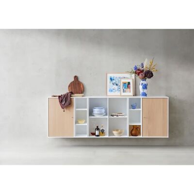 Hammel Möbel Mistral Kubus Weiß Eiche Sideboard - Sideboard Hammel Möbel Mistral Kubus Weiß Eiche Sideboard - Sideboard