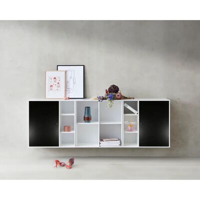 Hammel Furniture Mistral Kubus Sideboard - Modular, Schwarz-Weiß Hammel Furniture Mistral Kubus Sideboard - Modular, Schwarz-Weiß
