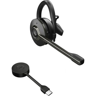 Jabra Engage 55 Wireless Headset - Office/Call center - Black Jabra Engage 55 Wireless Headset - Office/Call center - Black