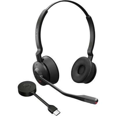 Jabra Engage 55 MS Stereo Headset - Drahtloses Büro/Callcenter USB-A Schwarz Jabra Engage 55 MS Stereo Headset - Drahtloses Büro/Callcenter USB-A Schwarz