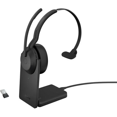 Jabra Evolve2 55 - Link380a UC Mono - Fejhallgató Jabra Evolve2 55 - Link380a UC Mono - Fejhallgató