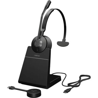 Jabra Engage 55 SE Headset - Wireless, Mono, USB-C, Includes Stand - Headset Jabra Engage 55 SE Headset - Wireless, Mono, USB-C, Includes Stand - Headset