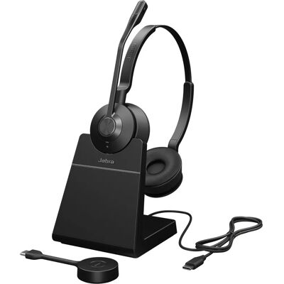 Jabra Engage 55 SE Wireless Headset - Office/Call center - Black Jabra Engage 55 SE Wireless Headset - Office/Call center - Black