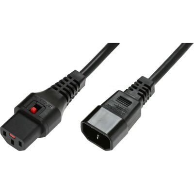 MicroConnect PC1003 Strømkabel - IEC Lock, 1,5m MicroConnect PC1003 Strømkabel - IEC Lock, 1,5m