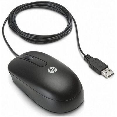 Souris Optique USB Hewlett-Packard - Filaire - Noir - Accessoire informatique - Publicité Souris Optique USB Hewlett-Packard - Filaire - Noir - Accessoire informatique - Publicité