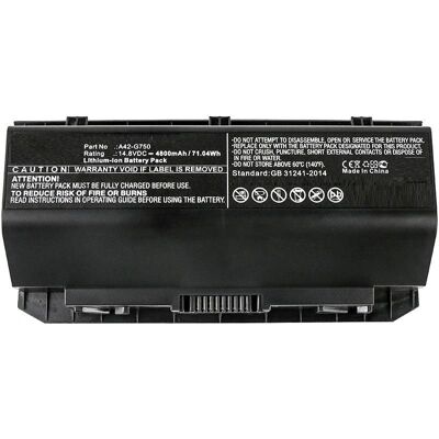 CoreParts Asus G750 Akku - Laptopbatterie CoreParts Asus G750 Akku - Laptopbatterie
