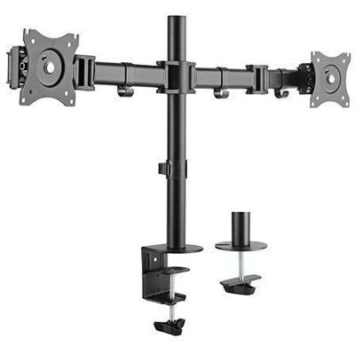 eSTUFF GLB227001 Monitorfeste - Svart - 32" Skrivebord eSTUFF GLB227001 Monitorfeste - Svart - 32" Skrivebord