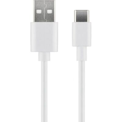 MicroConnect USB-C to USB 2.0 - 0,5m - Valkoinen MicroConnect USB-C to USB 2.0 - 0,5m - Valkoinen