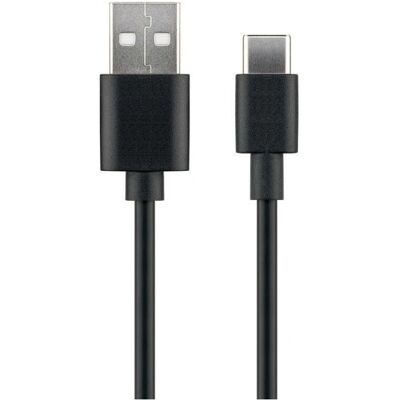 Microconnect USB-C zu USB-A Kabel - 0,5m - Schwarz Microconnect USB-C zu USB-A Kabel - 0,5m - Schwarz