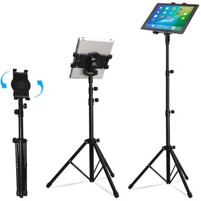 CoreParts MOBX-ACC-008 Tripod Teline Tableteille - Säädettävä, Musta CoreParts MOBX-ACC-008 Tripod Teline Tableteille - Säädettävä, Musta