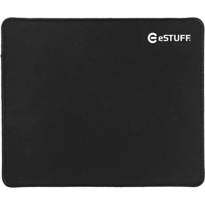 eSTUFF GLB215000 Mauspad - Schwarz, 25x30cm, 3mm Gummi, Glatte Oberfläche eSTUFF GLB215000 Mauspad - Schwarz, 25x30cm, 3mm Gummi, Glatte Oberfläche