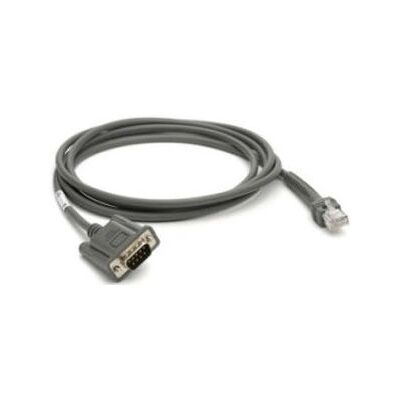 Cavo seriale Zebra CBA-R08-S07ZBR - 2,13 m RS232 DB9 Cavo seriale Zebra CBA-R08-S07ZBR - 2,13 m RS232 DB9