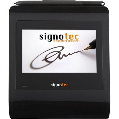 Signotec Pad Gamma - Terminal de signature avec écran LCD - 10,8 x 6,5 cm - USB - Publicité Signotec Pad Gamma - Terminal de signature avec écran LCD - 10,8 x 6,5 cm - USB - Publicité