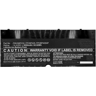 CoreParts MBXFU-BA0027 Laptop-Akku - Schwarz - Laptop Batterie CoreParts MBXFU-BA0027 Laptop-Akku - Schwarz - Laptop Batterie