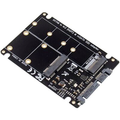Microconnect Microconnect MC-SSDSATACONV Tarjeta de interfaz - Soporta M.2, mSATA Microconnect Microconnect MC-SSDSATACONV Tarjeta de interfaz - Soporta M.2, mSATA