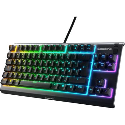 SteelSeries Apex 3 TKL - RGB Tastatur für Gaming - Kompakte Tenkeyless-Form für Esports SteelSeries Apex 3 TKL - RGB Tastatur für Gaming - Kompakte Tenkeyless-Form für Esports