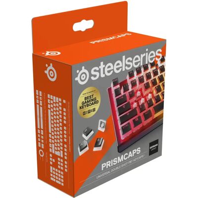 Steelseries PRISMCAPS Klucze zapasowe - Czarny Steelseries PRISMCAPS Klucze zapasowe - Czarny