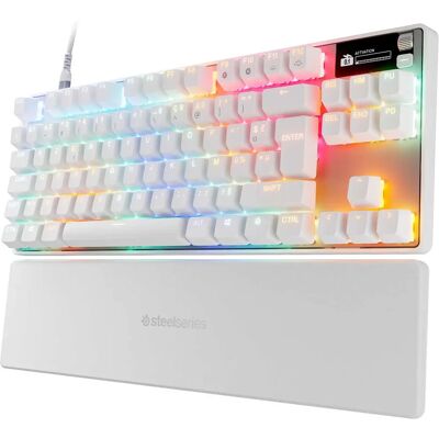 Steelseries Apex Pro TKL Gen 3 - Gaming Keyboard - White Steelseries Apex Pro TKL Gen 3 - Gaming Keyboard - White