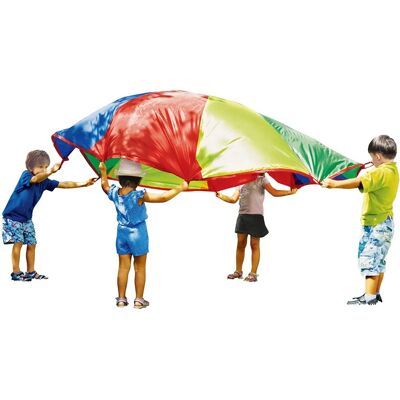 Krea 2067 - Bunter 250cm Fallschirm für Kinder - Spielzeug Krea 2067 - Bunter 250cm Fallschirm für Kinder - Spielzeug
