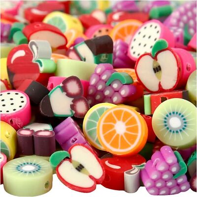 CC Hobby Perlen und Knöpfe - Obst 200 Mix - Perlen und Knöpfe CC Hobby Perlen und Knöpfe - Obst 200 Mix - Perlen und Knöpfe