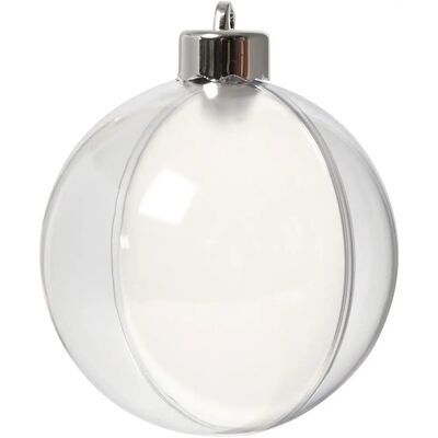 Creativ Company 52141 Ornement de Noël Transparent - 5 pcs - Publicité Creativ Company 52141 Ornement de Noël Transparent - 5 pcs - Publicité