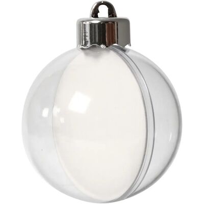 Creativ Company 52142 Ornement de Noël en Acrylique - Transparent 8 pcs - Publicité Creativ Company 52142 Ornement de Noël en Acrylique - Transparent 8 pcs - Publicité