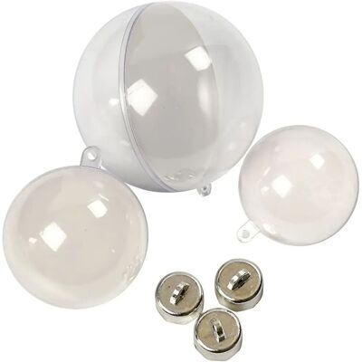 CC Hobby Baubles - 60pcs - Decorate with Paint or Fill - Christmas, Birthday CC Hobby Baubles - 60pcs - Decorate with Paint or Fill - Christmas, Birthday