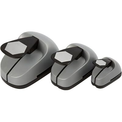 CC Hobby Punch-Set - Hexagon, 25+49+75 mm - Skæreværktøj CC Hobby Punch-Set - Hexagon, 25+49+75 mm - Skæreværktøj