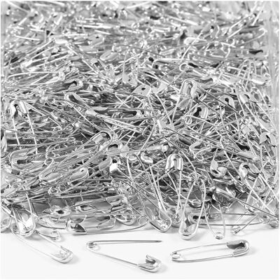 CC Hobby Sicherheitsnadeln - 22mm Metall Silber - Sicherheitsnadeln CC Hobby Sicherheitsnadeln - 22mm Metall Silber - Sicherheitsnadeln