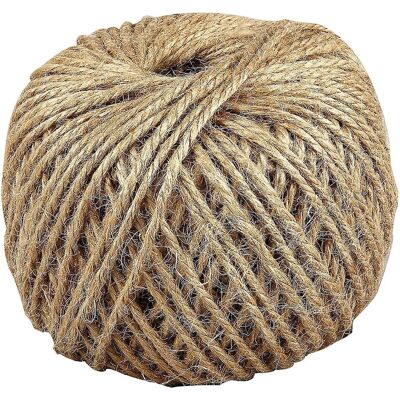 Creativ Company 50342 Filato - Spago naturale - 3mm, 100m Creativ Company 50342 Filato - Spago naturale - 3mm, 100m