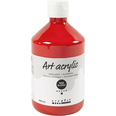 Pigment Art School Cadmium Red Acrylic Paint - Art Supplies Pigment Art School Cadmium Red Acrylic Paint - Art Supplies
