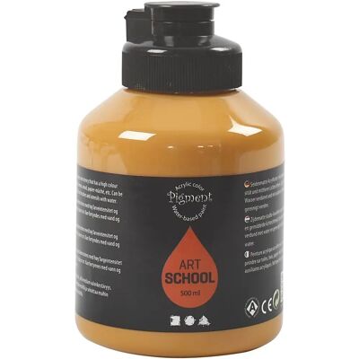Pigment Art School Paint - ochre - Paint Pigment Art School Paint - ochre - Paint