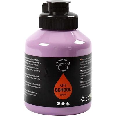 Pigment Art School Paint - Purple, Opaque, 500ml - Paint Pigment Art School Paint - Purple, Opaque, 500ml - Paint
