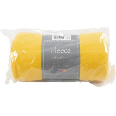 Creativ Company 44622 gelber Fleece - Fleece 125x150cm Creativ Company 44622 gelber Fleece - Fleece 125x150cm