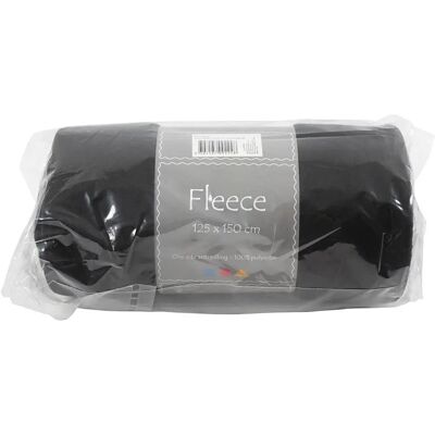 CC Hobby Textile 44634 - Schwarzer Fleece 125x150cm CC Hobby Textile 44634 - Schwarzer Fleece 125x150cm