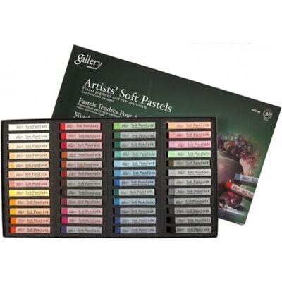 Ensemble de Pastels Souples de Galerie Creativ Company - 48 pièces multicolores Ensemble de Pastels Souples de Galerie Creativ Company - 48 pièces multicolores