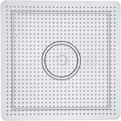 CC Hobby Peg Board - Großes Quadrat 14,5x14,5 cm - Transparent CC Hobby Peg Board - Großes Quadrat 14,5x14,5 cm - Transparent