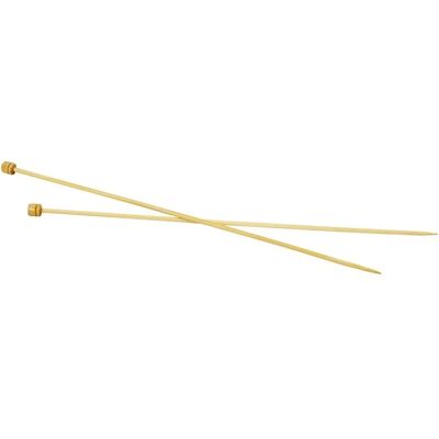 CC Hobby Bambus Stickor - 35cm, Storlek 4, Par CC Hobby Bambus Stickor - 35cm, Storlek 4, Par
