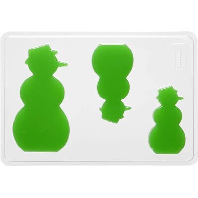Stampo Pupazzo di Neve CC Hobby - Accessorio Creativo Stampo Pupazzo di Neve CC Hobby - Accessorio Creativo