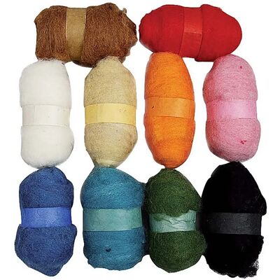 CC Hobby Wolle Sortierte Farben - 10x25g - Wollart CC Hobby Wolle Sortierte Farben - 10x25g - Wollart