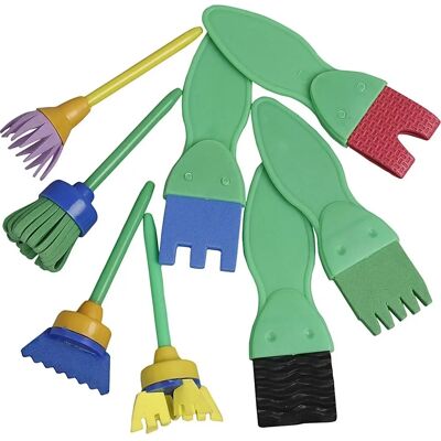CC Hobby EVA Schaumstoff-Pinsel - Sortiert - Malart CC Hobby EVA Schaumstoff-Pinsel - Sortiert - Malart