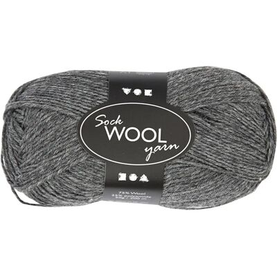 Creativ 41314 Garn - Mörkgrå, 200m, 50g - Garn Creativ 41314 Garn - Mörkgrå, 200m, 50g - Garn