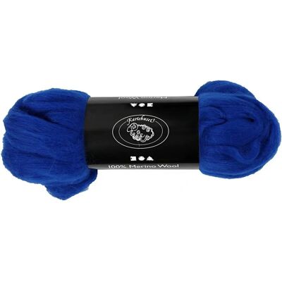 Kartehuset Wool - 21 Mikron Merinowolle - königsblau - Wolle Kartehuset Wool - 21 Mikron Merinowolle - königsblau - Wolle